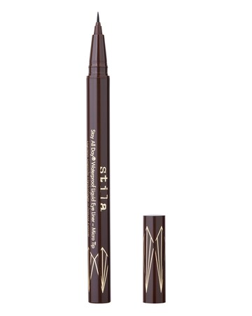 Stila Stay All Day Waterproof Micro Tip Liquid Liner- Dark Brown