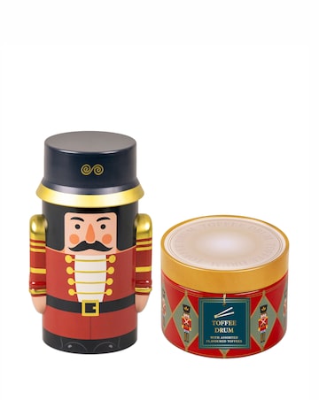Soldier Biscuit Tin & Toffee filled Tin - Duo Pack