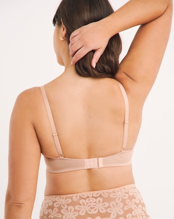 Pretty Secrets (2 Pack) Daisy Lace Full Cup Bras (B-G) Black/Almond