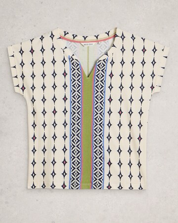 White Stuff Nelly Notch Neck Tee