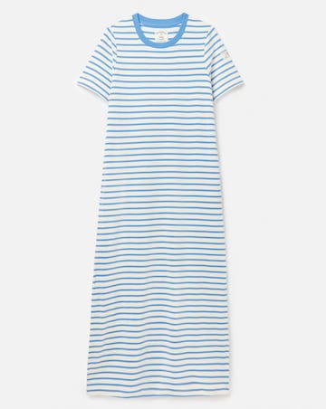 Joules Cleo Stripe Jersey T- Shirt Dress