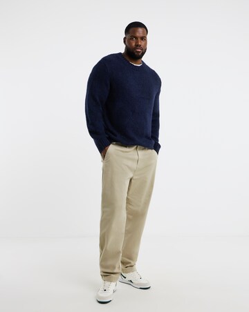 Jack & Jones Carter Knit Jumper - Navy