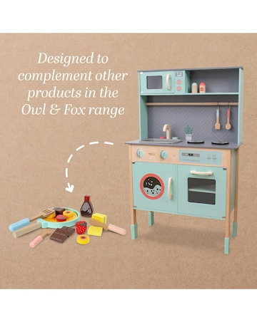 TP Owl & Fox Wooden Pancake Playset