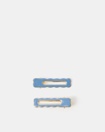 Accessorize 2-Pack Wiggly Enamel Salon Hair Clips