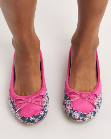 Joe Browns Ballerina Pumps Ex Wide Fit