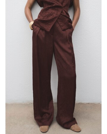 MANGO CRINKLE TROUSERS