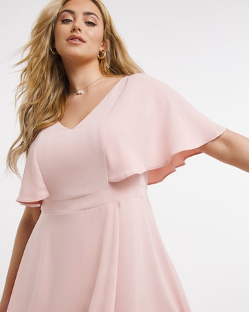 Joanna Hope Wrap Skirt Midi Dress