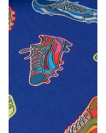 Catherine Lansfield Bright Football Fitted Sheet