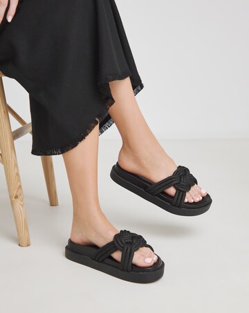 Nevada Woven Sliders - Extra Wide Fit (EEE)