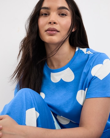 Simply Be Value Heart Print Pyjama Set