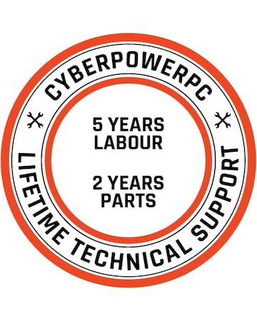 CyberPowerPC Sylph AMD Ryzen 5 8500G, 16GB RAM, 1TB NVMe SSD Gaming PC