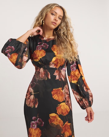Joanna Hope Satin Maxi Dress
