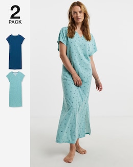 Julipa (2 Pack) Value Maxi Nighties
