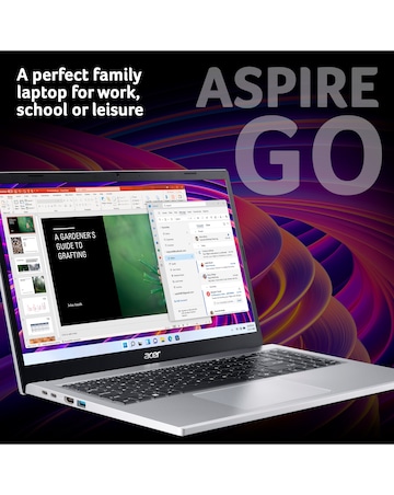 Acer Aspire Go 15 Laptop - 15.6in AMD Ryzen 3 8GB 256GB