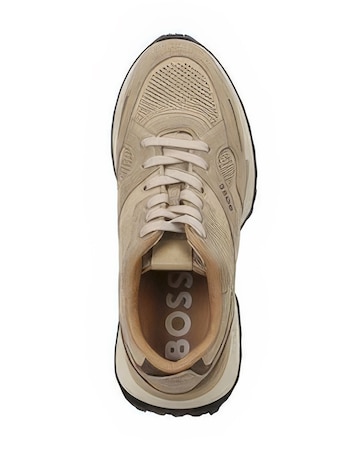 BOSS Jonah Suede Runner - Beige