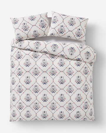 Evelyn Floral Tile Duevt Cover Set