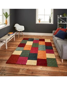 Think Rugs  Block Colour Brooklyn Rug