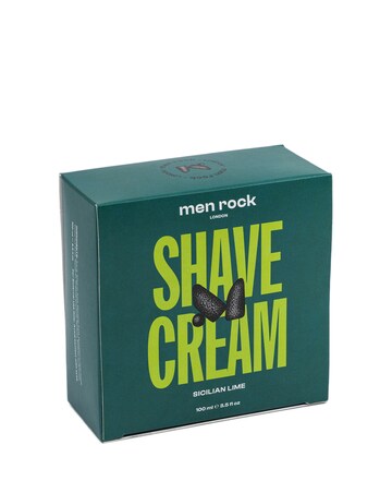 Men Rock Shave Cream - Sicilian Lime, 100g