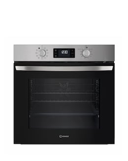 Indesit Turn&amp;Go IO278P1XUK Built-In Electric Single Oven Pyrolytic Clean Install