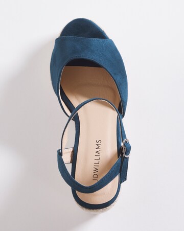 Peep Toe Espadrille - Extra Wide Fit (EEE)