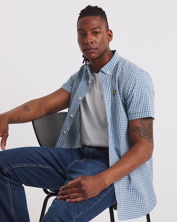 Lyle & Scott Short Sleeve Gingham Shirt