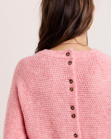 Julipa Short Sleeve Button Back Jumper