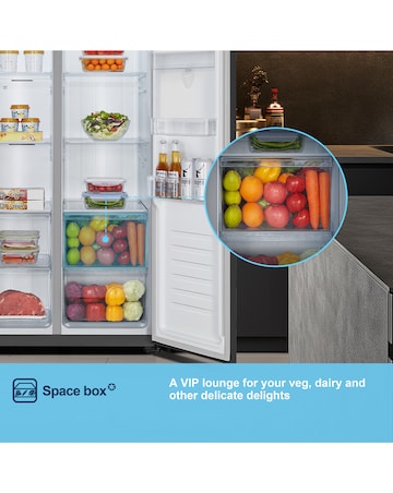 Fridgemaster MS83430DEB1 178cm High Non-Plumbed Total No Frost