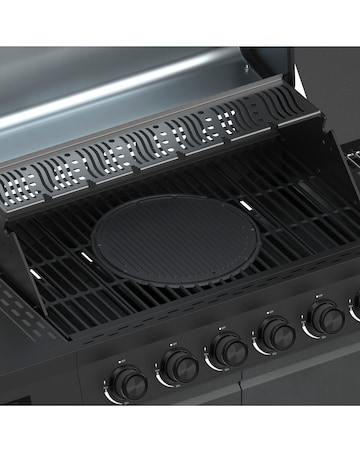 Charles Bentley Ottimo Origin Pro 455 6 Burner Gas Barbecue with Side Burner