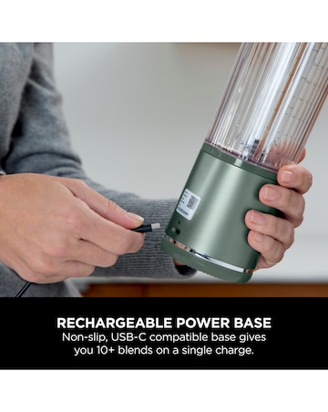 Ninja Blast Cordless Portable Blender Forest Green BC151UKEM