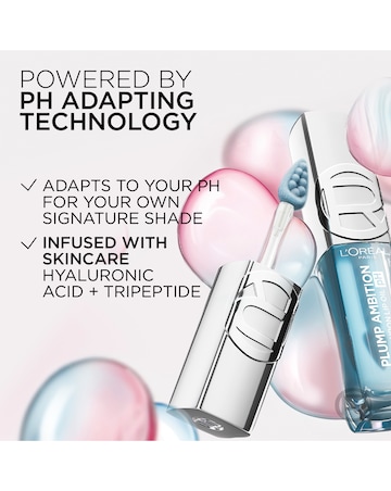 LOreal Paris Plumping Lip Oil With Hyaluronic Acid and Tripeptide 116 Berry Noir