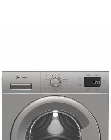 Indesit IP 946S Push & Go Washing Machine - Silver + Install