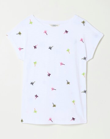 Fatface Ivy Embroidered Palm Tee
