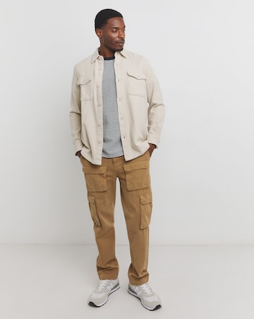 Double Pocket Heavy Brushed Flannel Shirt