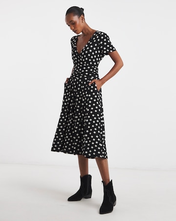 Joe Browns Perfect Polka Stretch Jersey Dress