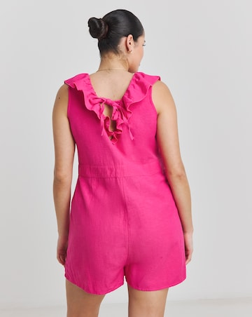 Figleaves Miami Button Front Playsuit