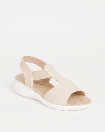 Cushion Walk Elastic Sandal EEE Fit