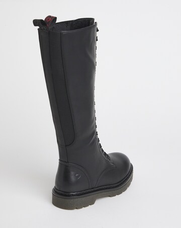 Heavenly Feet Avalon Knee High Boots Standard to Curvy Calf Wide Fit