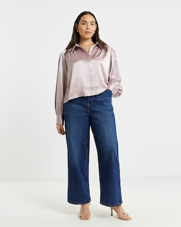 Simply Be Romantic Satin Shirt