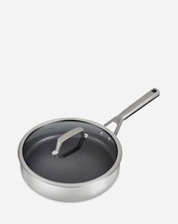 Ninja Foodi ZEROSTICK Stainless Steel 26cm Saute Pan with Lid