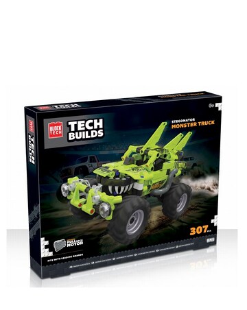 Block Tech Builds Dino Monster Truck