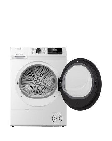 Hisense DH1Q902BW2 1 Series 9kg Heat Pump Dryer White