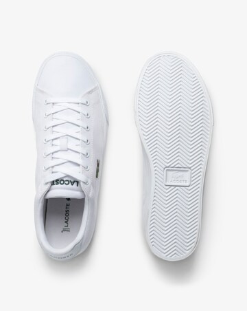 Lacoste Lerond Set Canvas Trainers - White