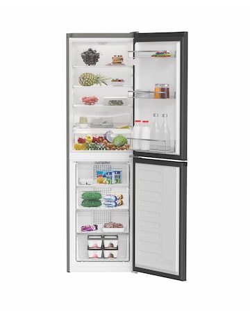 Hotpoint HPKH 1261 XBR4UK 50/50 No Frost Fridge Freezer - Black