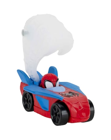 Marvel Spidey and His Amazing Friends Construction Zone Chaos Race Track Set