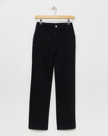 Black Cosy Slim Leg Jeans