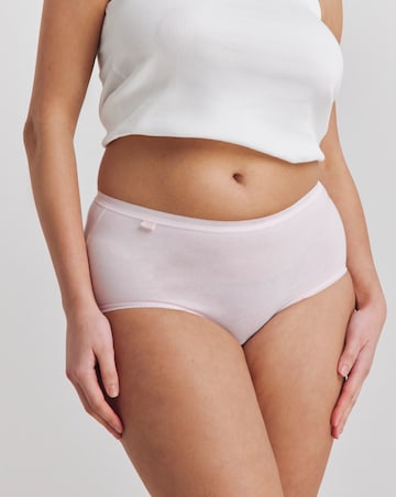 Sloggi (4 Pack) Basic Midi Knickers Blue Multi