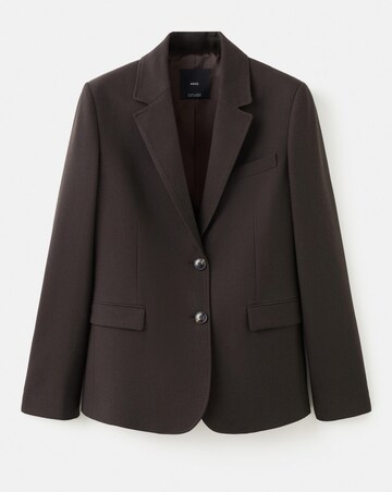 Mango Straight-Fit Suit Blazer