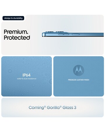 Motorola Moto G17 128GB - Alaskan Blue