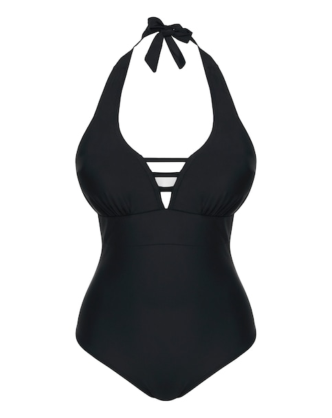 Non Wired Padded Halter Neck Swimsuit