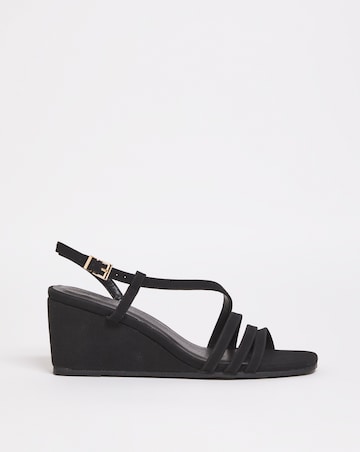 Joanna Hope Strippy Wedge Sandal EEE Fit